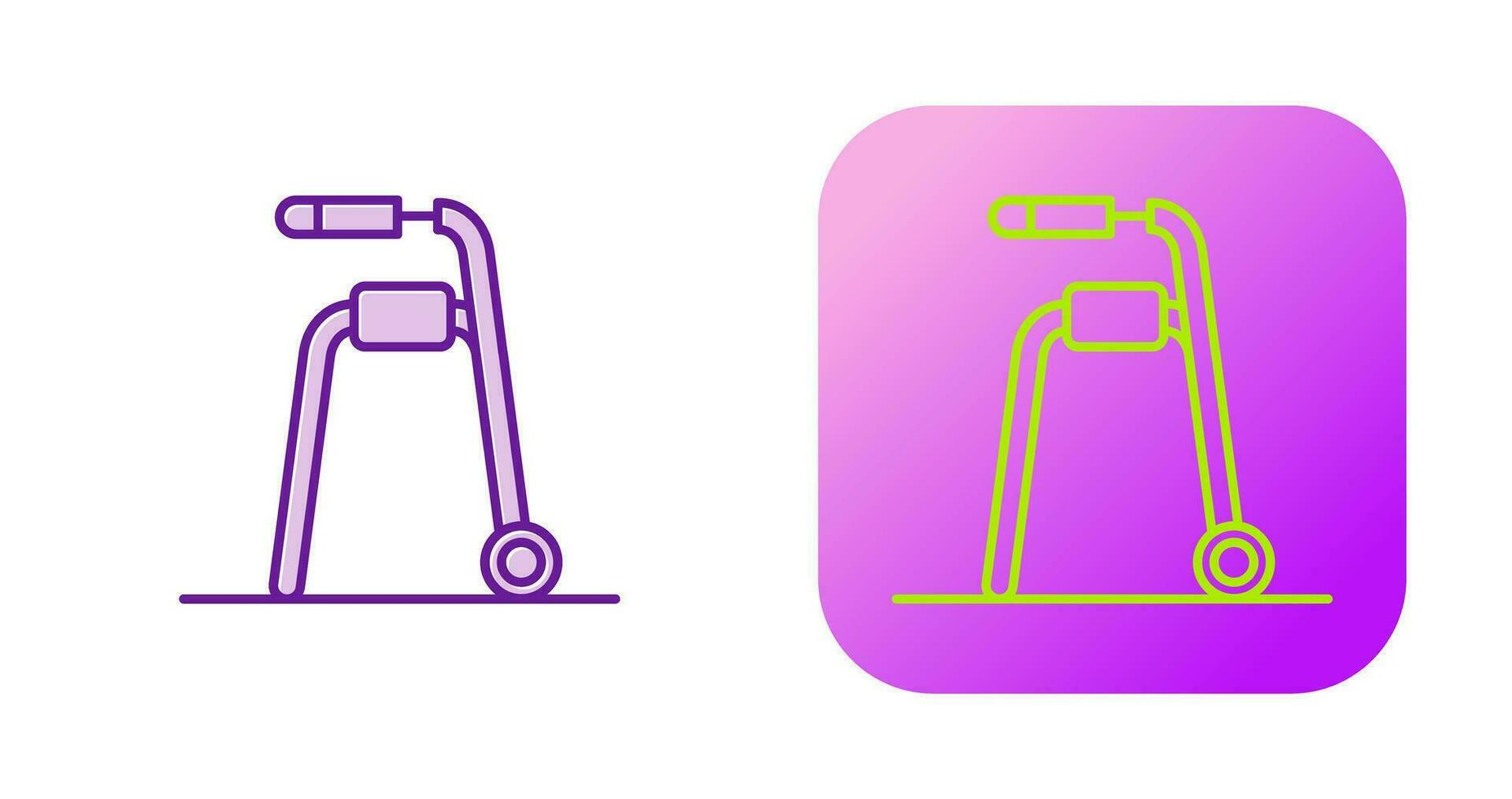 Walker Vector Icon