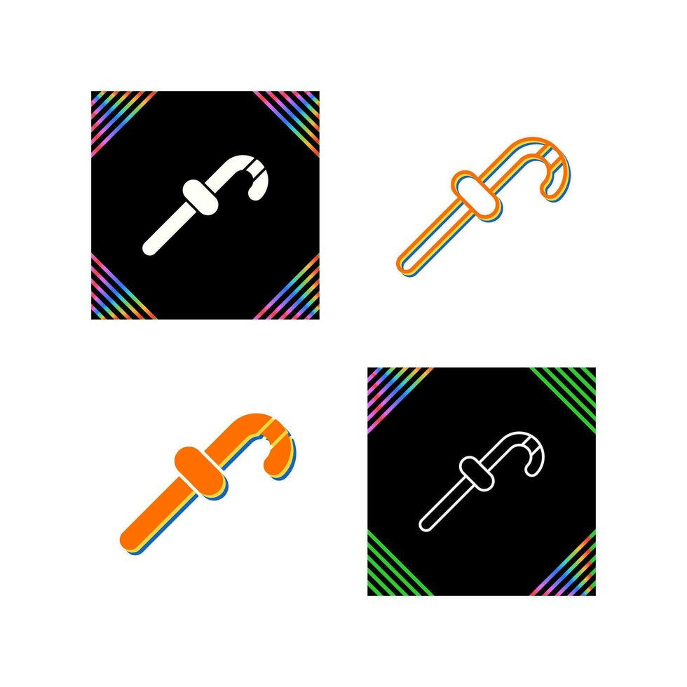 Walking Stick Vector Icon