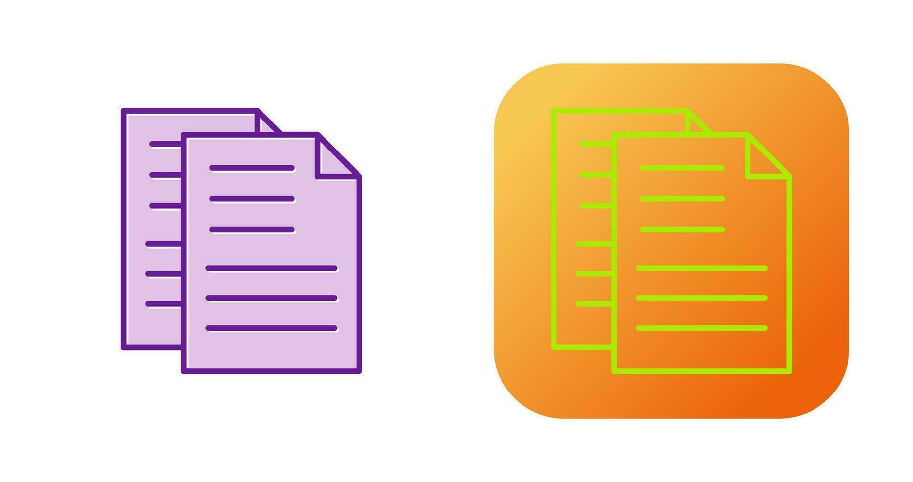 Files Vector Icon