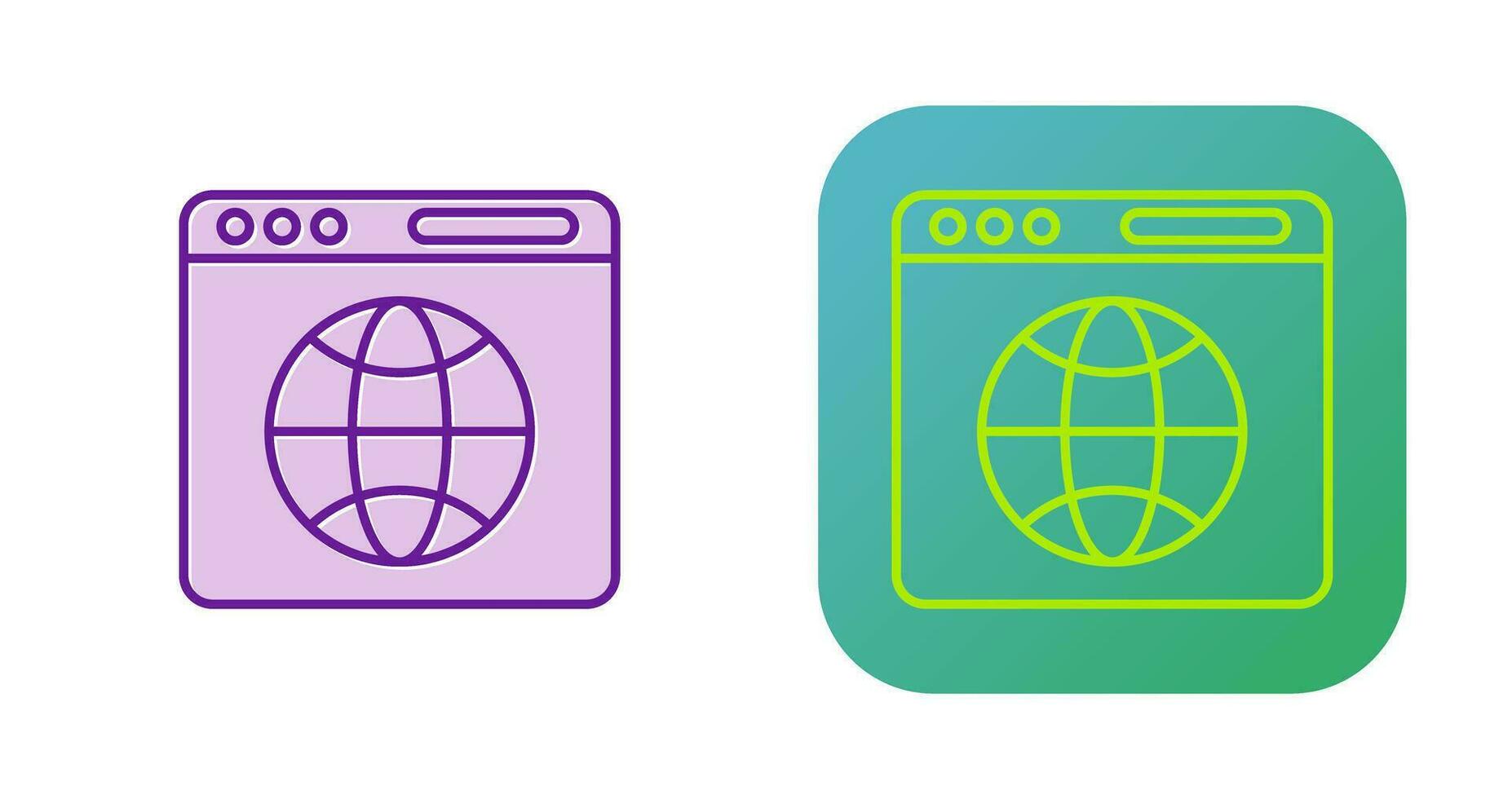 Browser Vector Icon