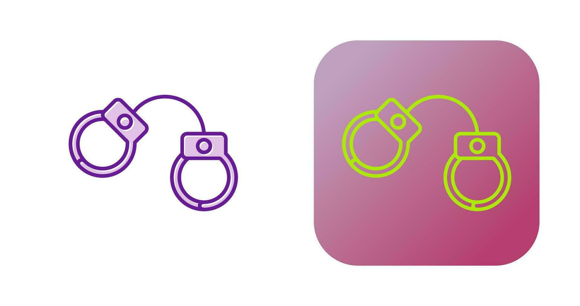 Handcuffs Vector Icon