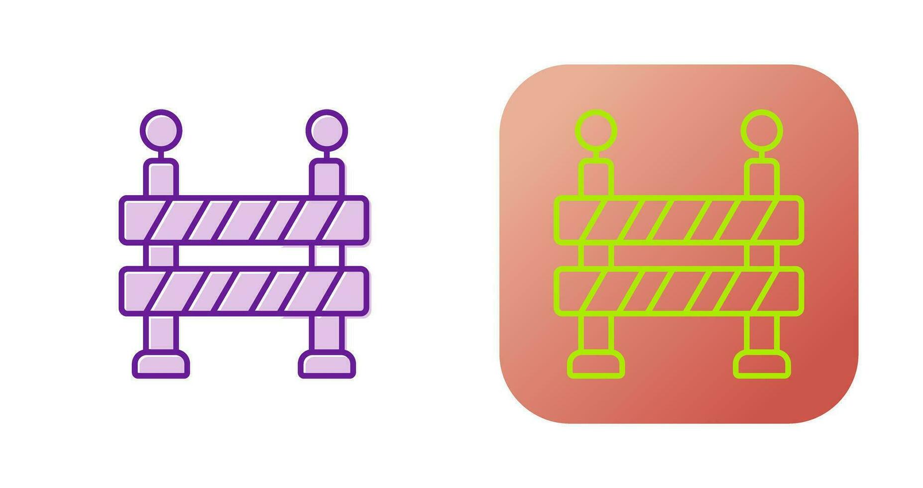 Barrier Vector Icon