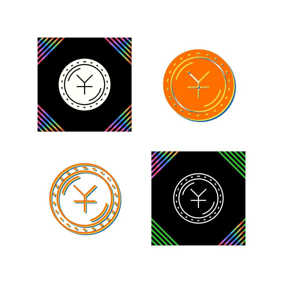 Yuan Currency Vector Icon