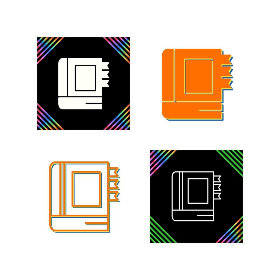 Diary Vector Icon