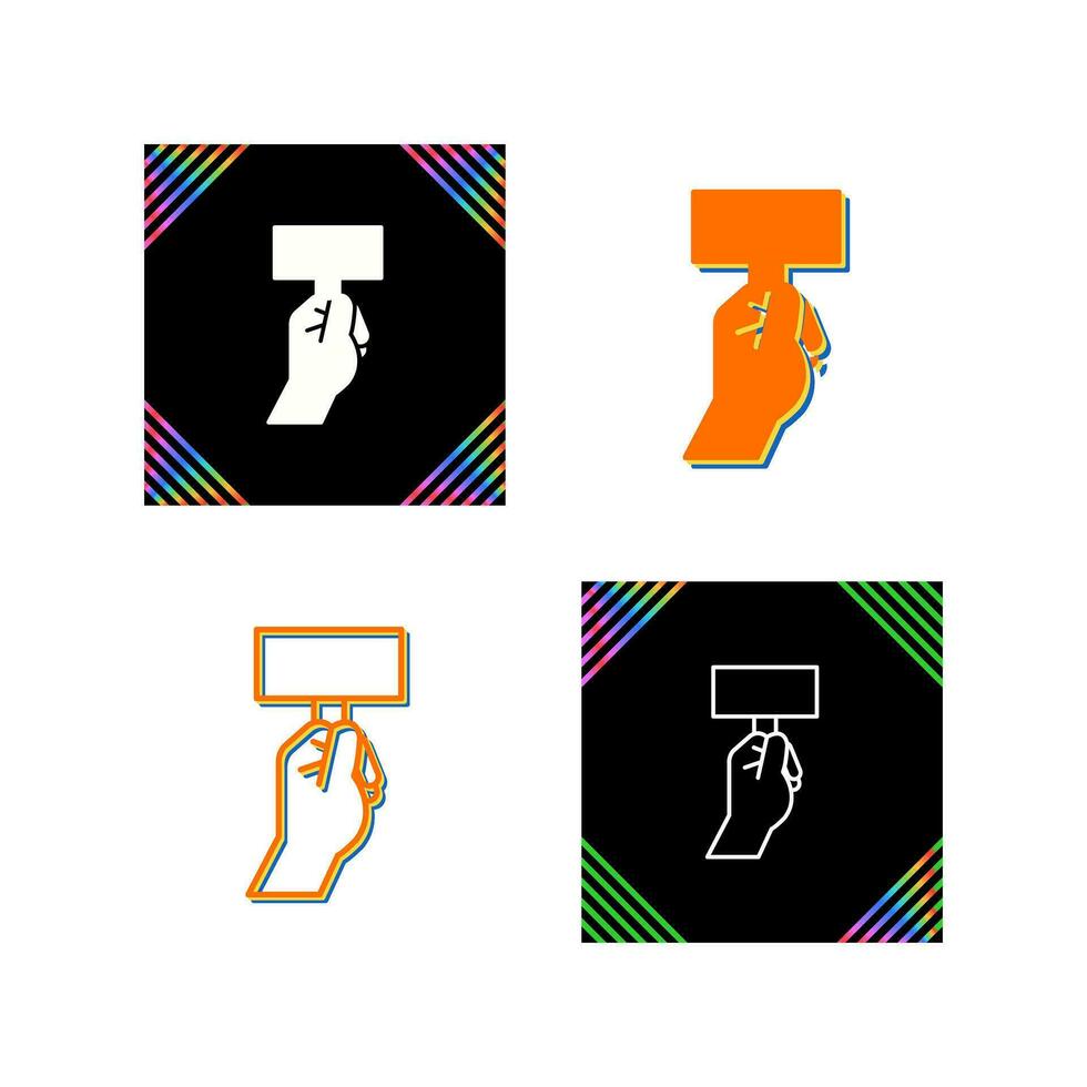 Protest Vector Icon