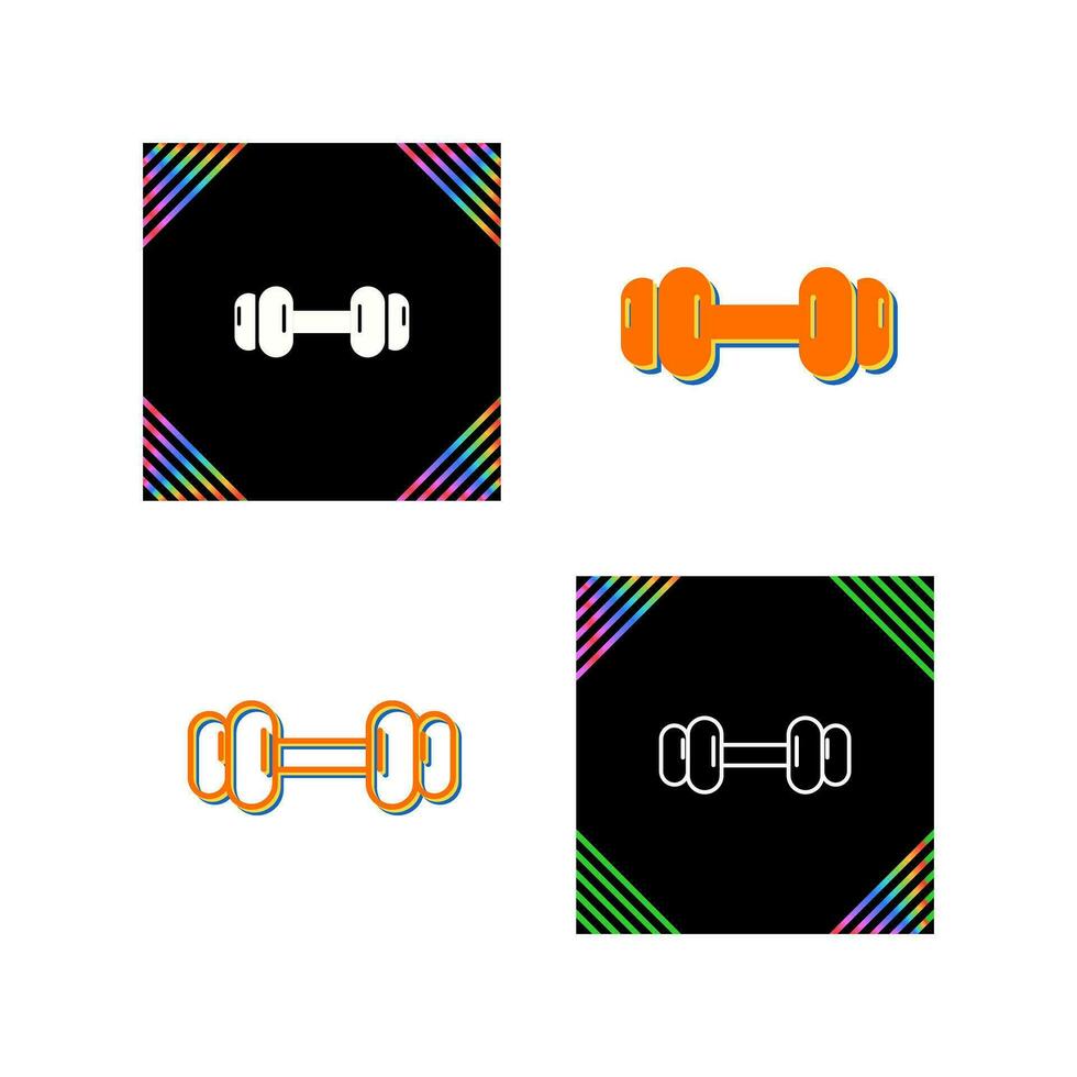 Dumbbells Vector Icon