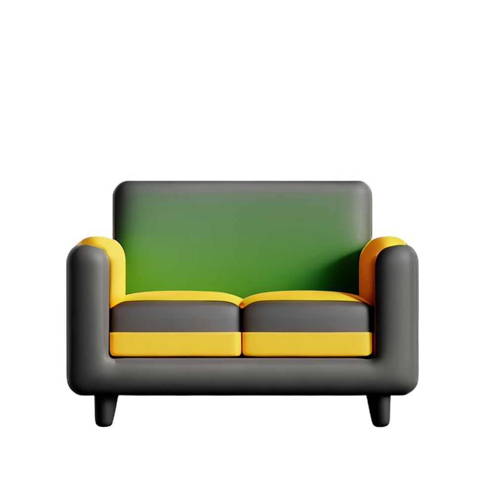 furniture 3d rendering icon illustration png