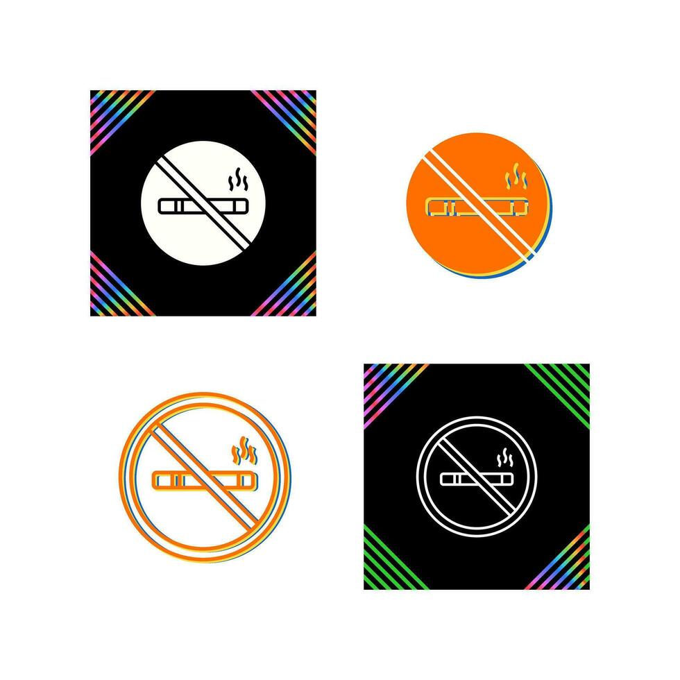 No Smoking Vector Icon