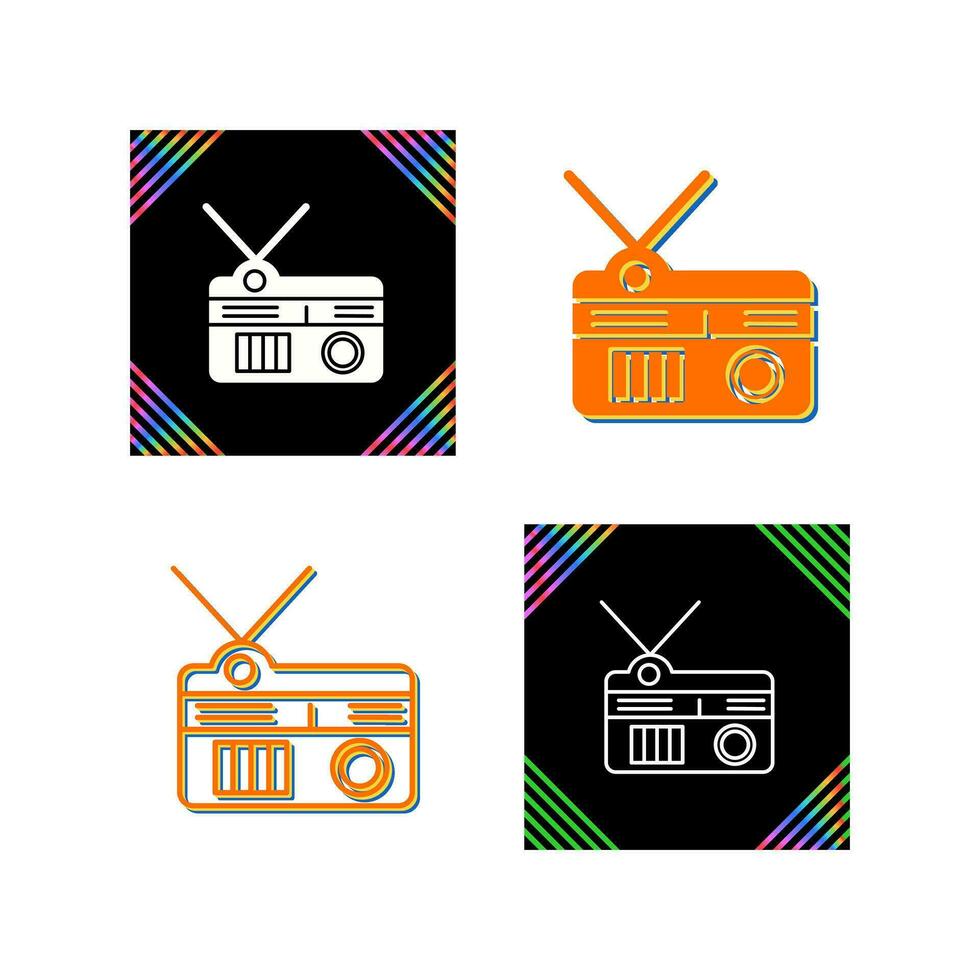 Radio Vector Icon