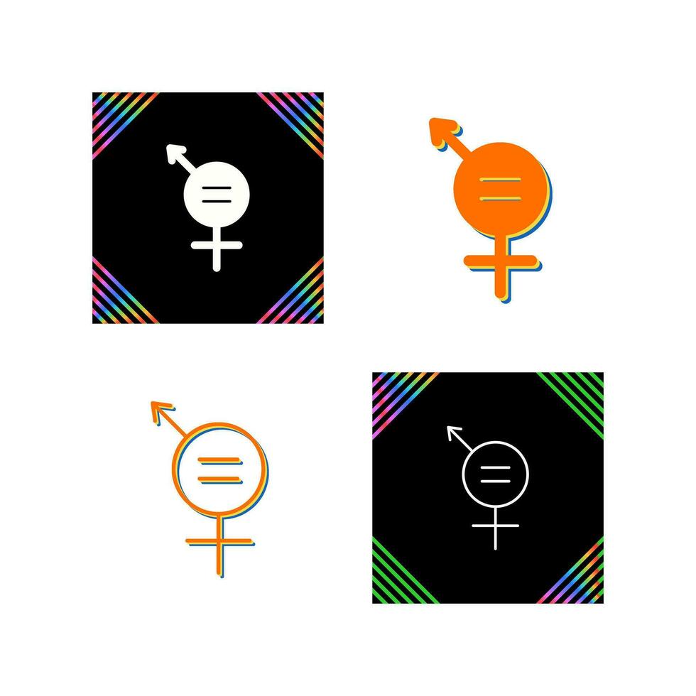 Gender Equality Vector Icon