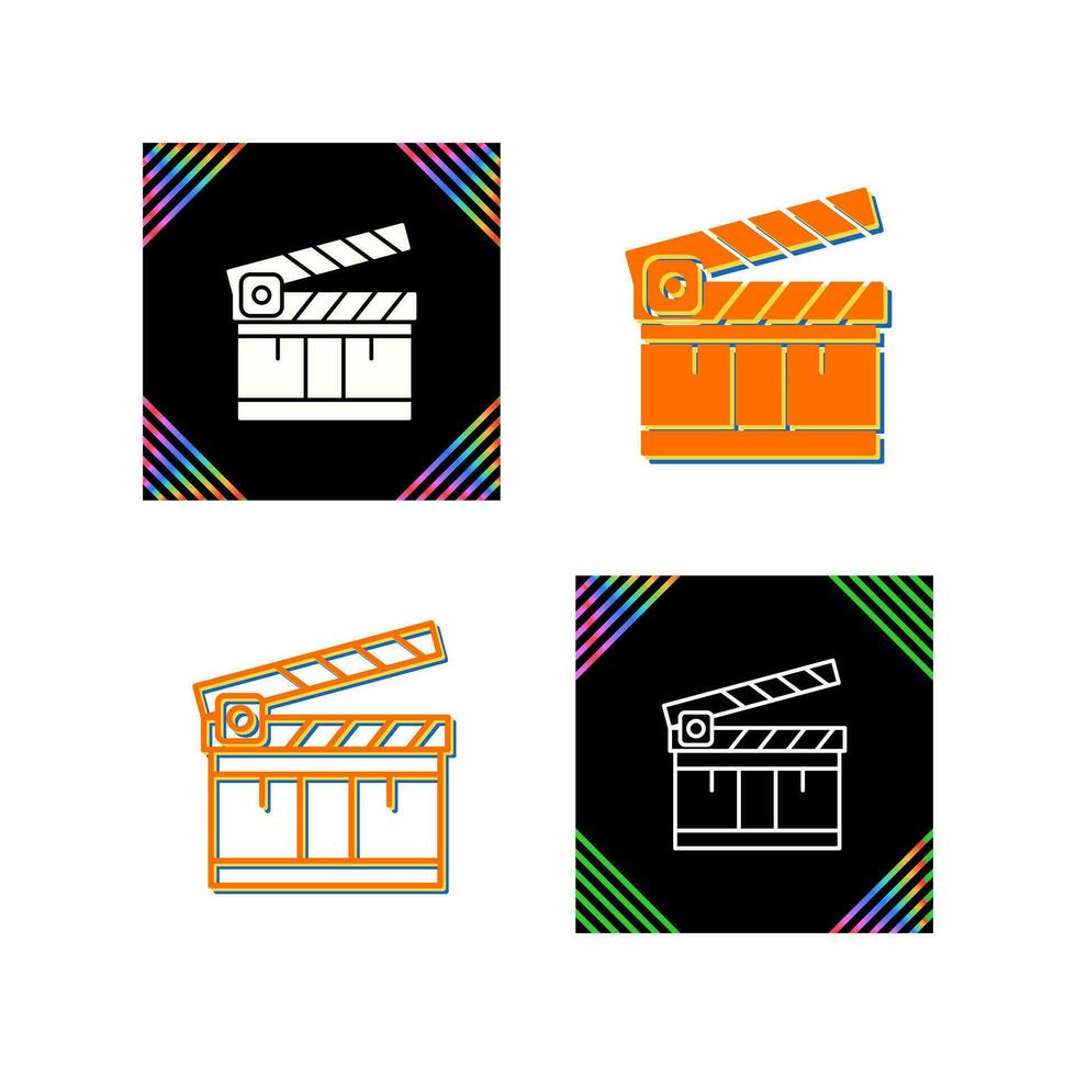 Clapperboard Vector Icon