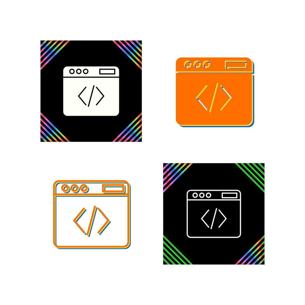 Code Vector Icon