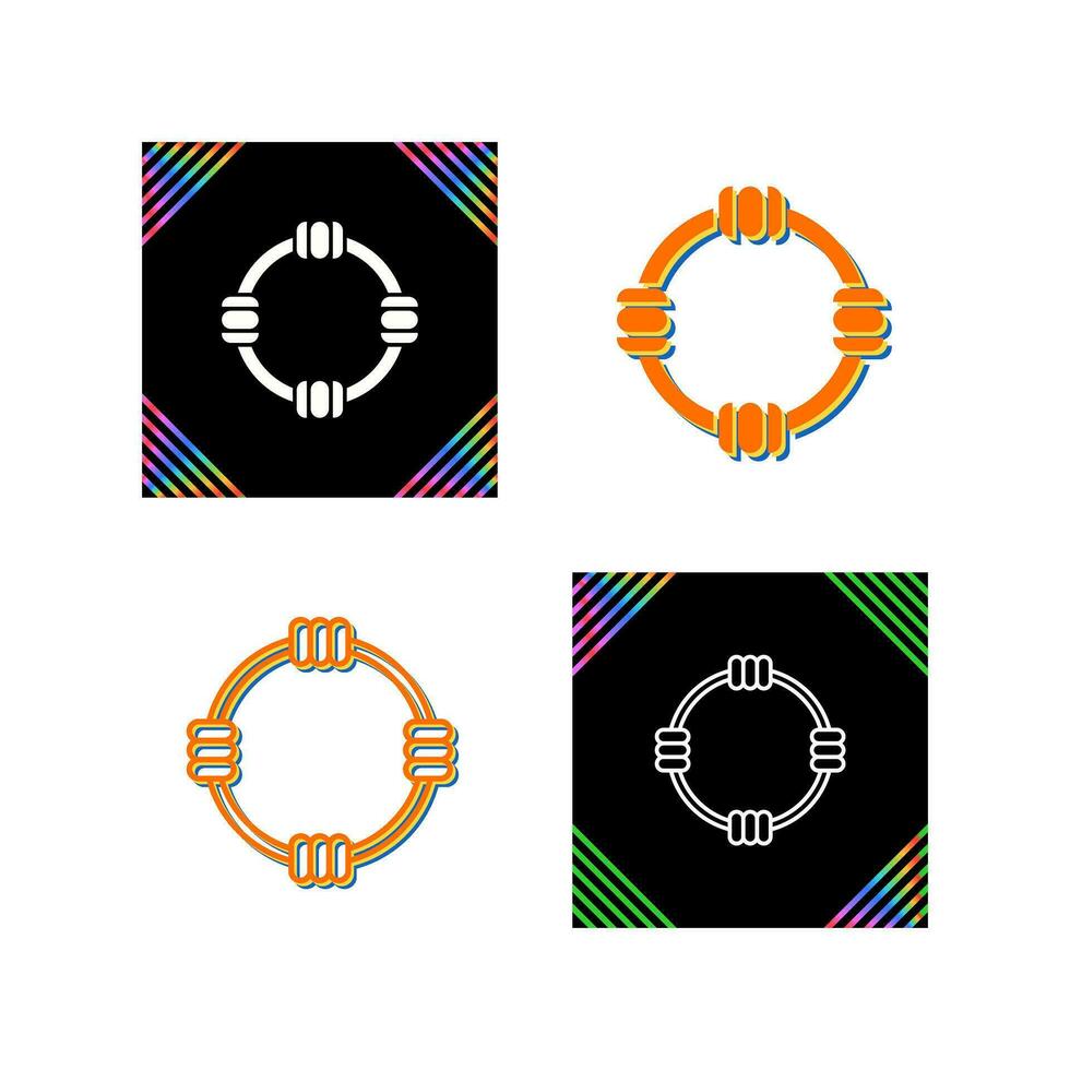 Hula Hoop Vector Icon