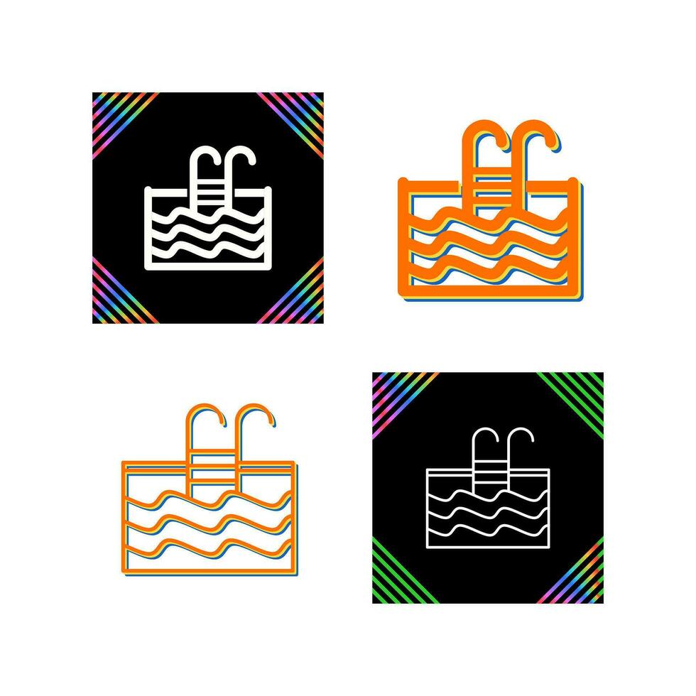 Swimming Pool Vector Icon