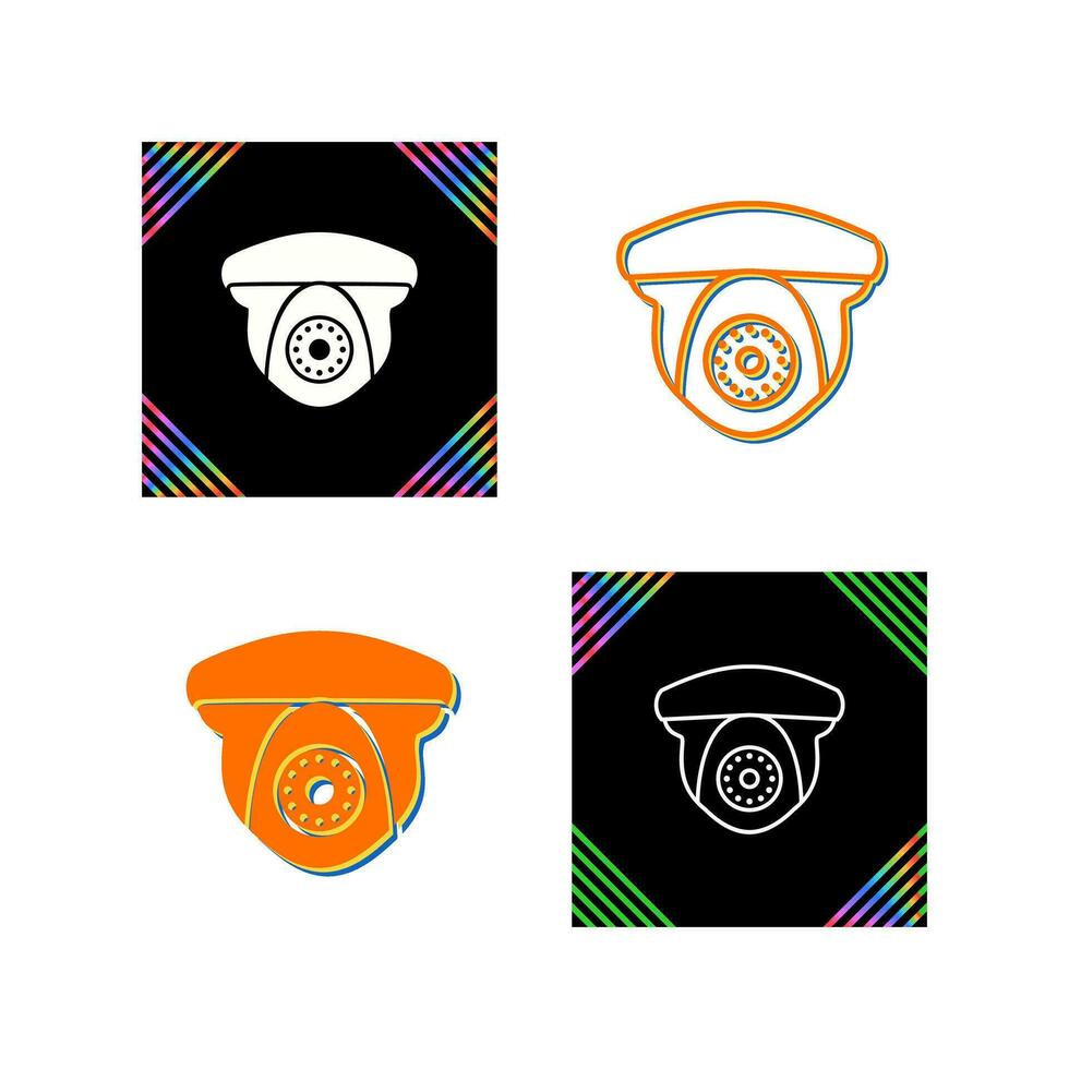 Security Camera Vector Icon