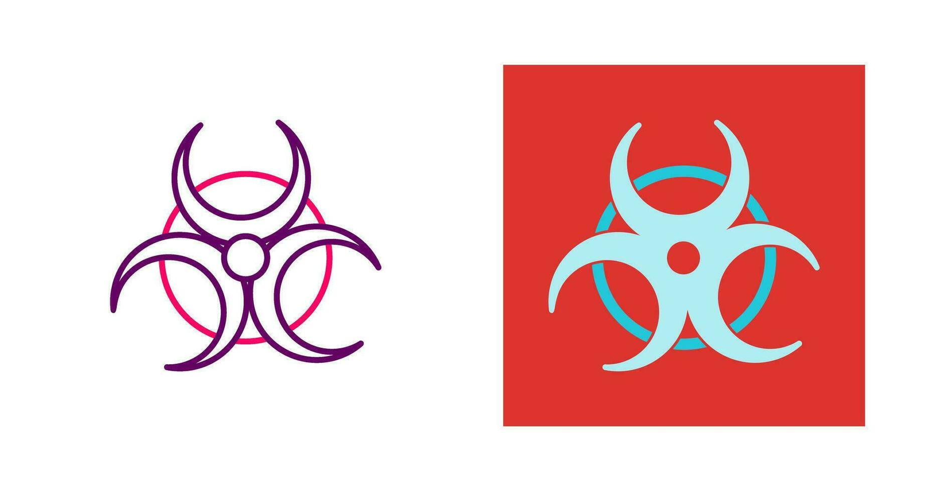Biohazard Vector Icon