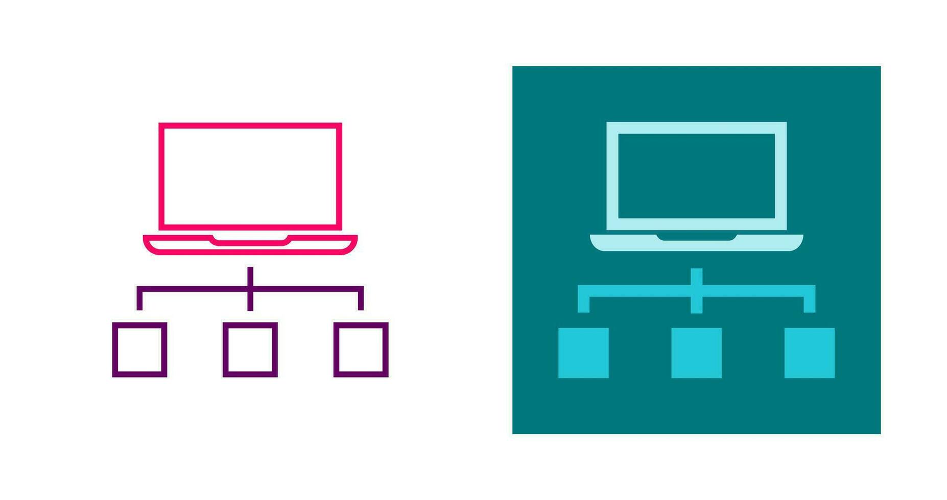 System Connection Vector Icon