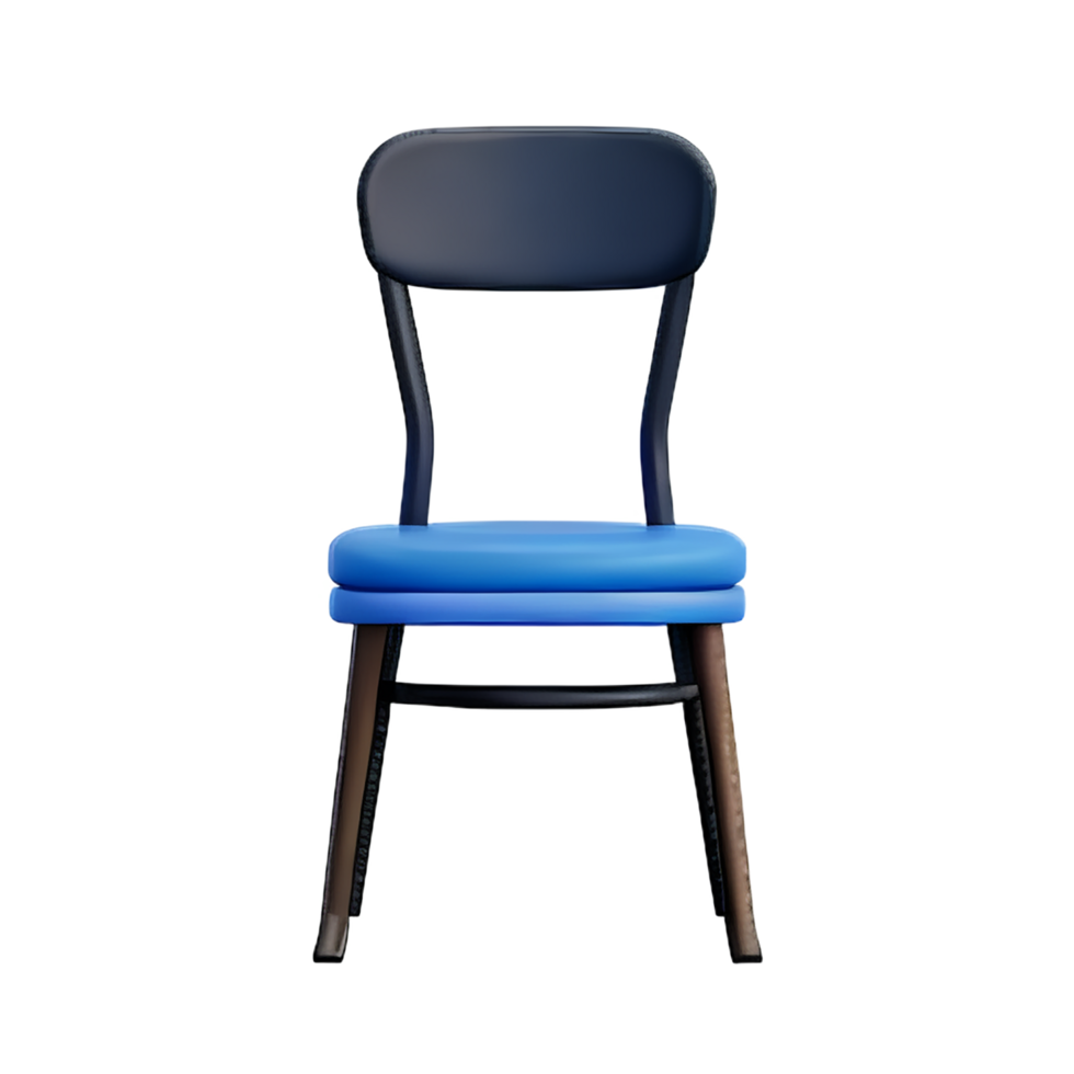 chair 3d rendering icon illustration png
