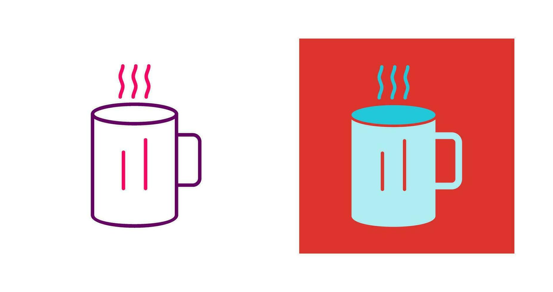 Hot Coffee Vector Icon