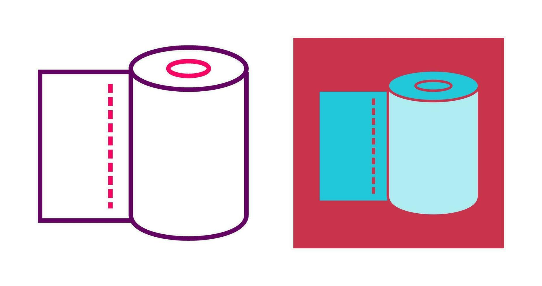 Tissue Roll Vector Icon
