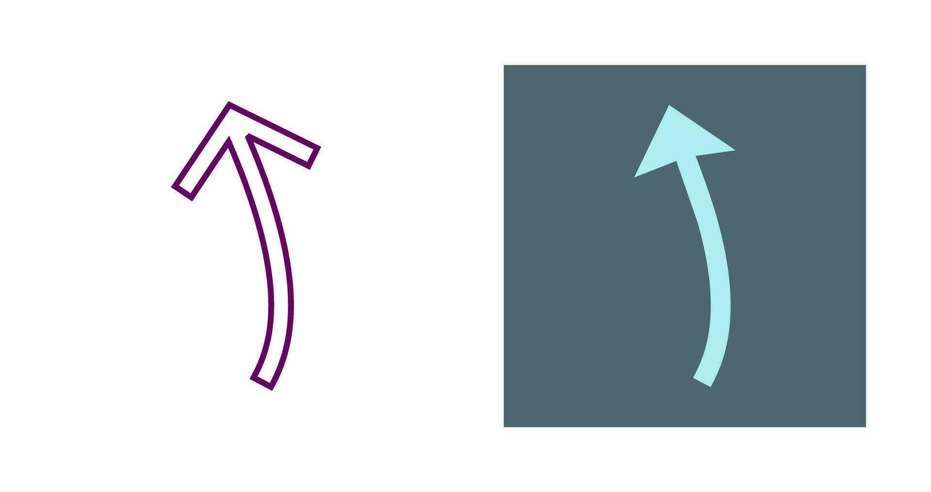 Arrow Pointing Up Vector Icon