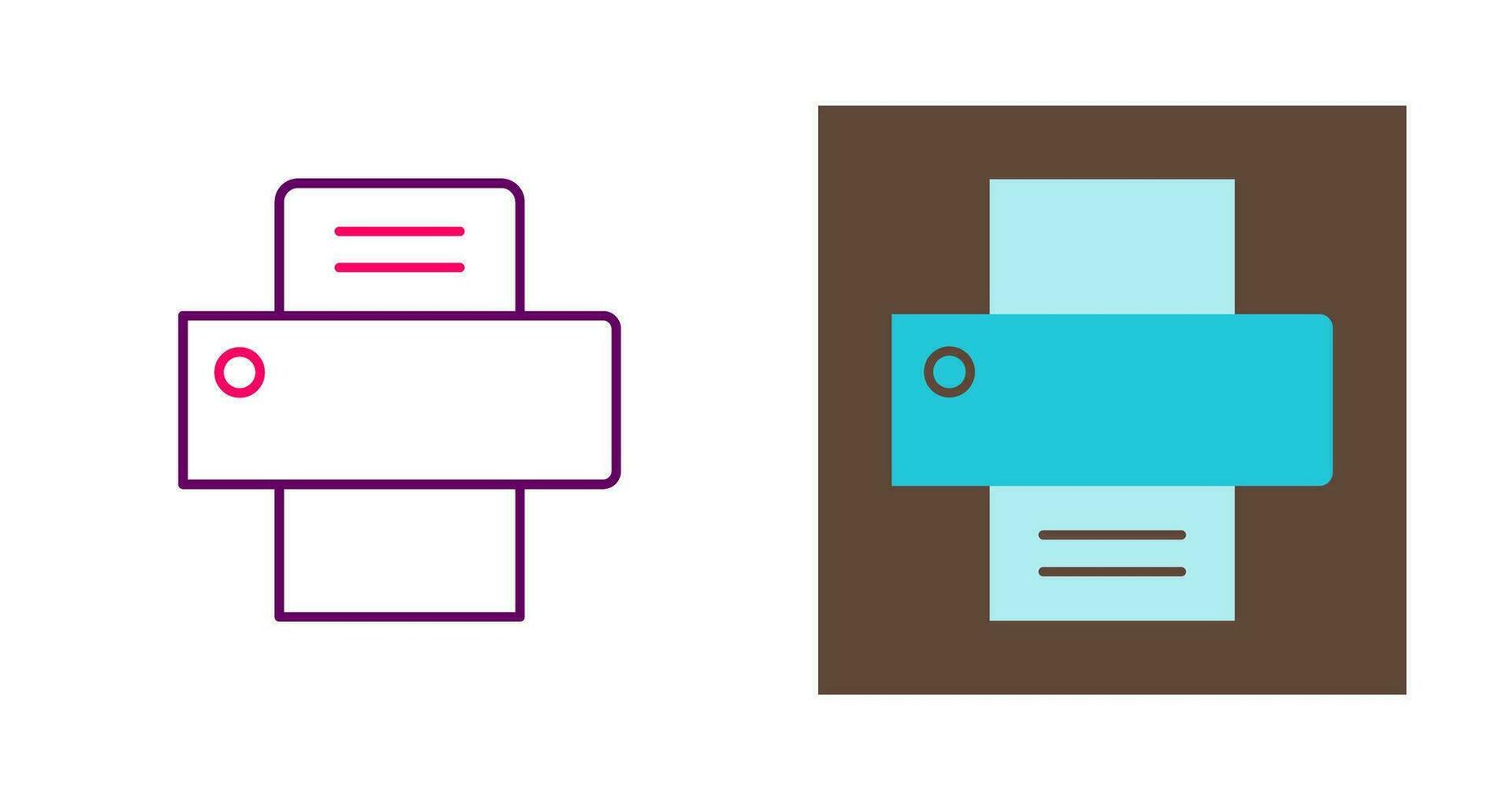 Fax Machine Vector Icon