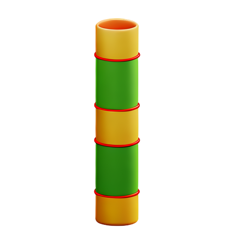 bamboo 3d rendering icon illustration png