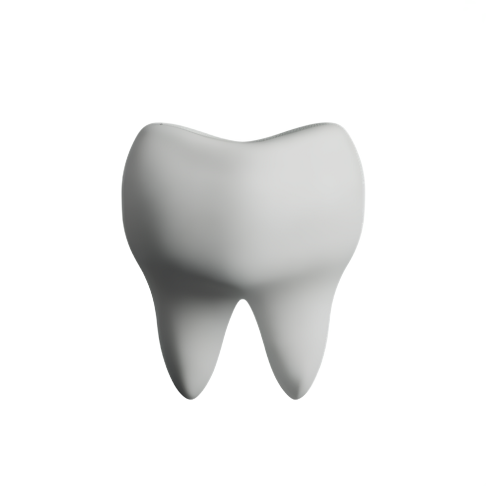 teeth 3d rendering icon illustration png