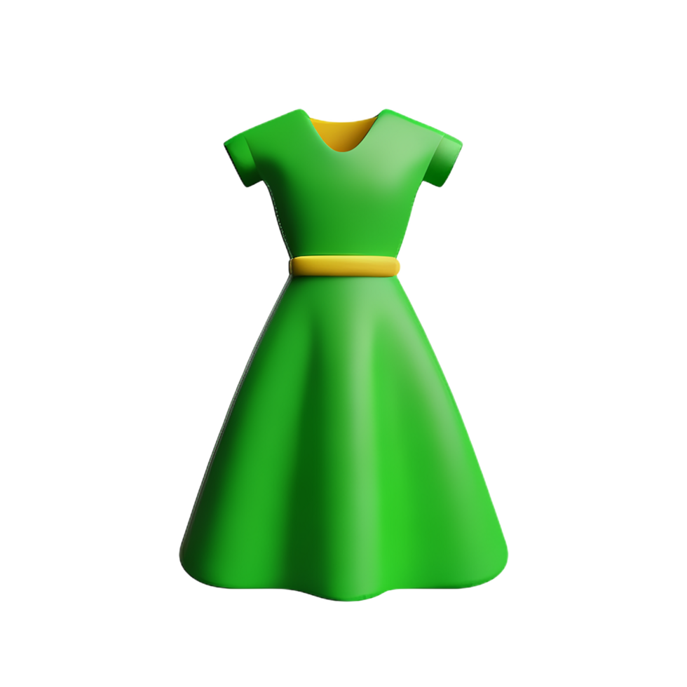 robe 3d le rendu icône illustration png