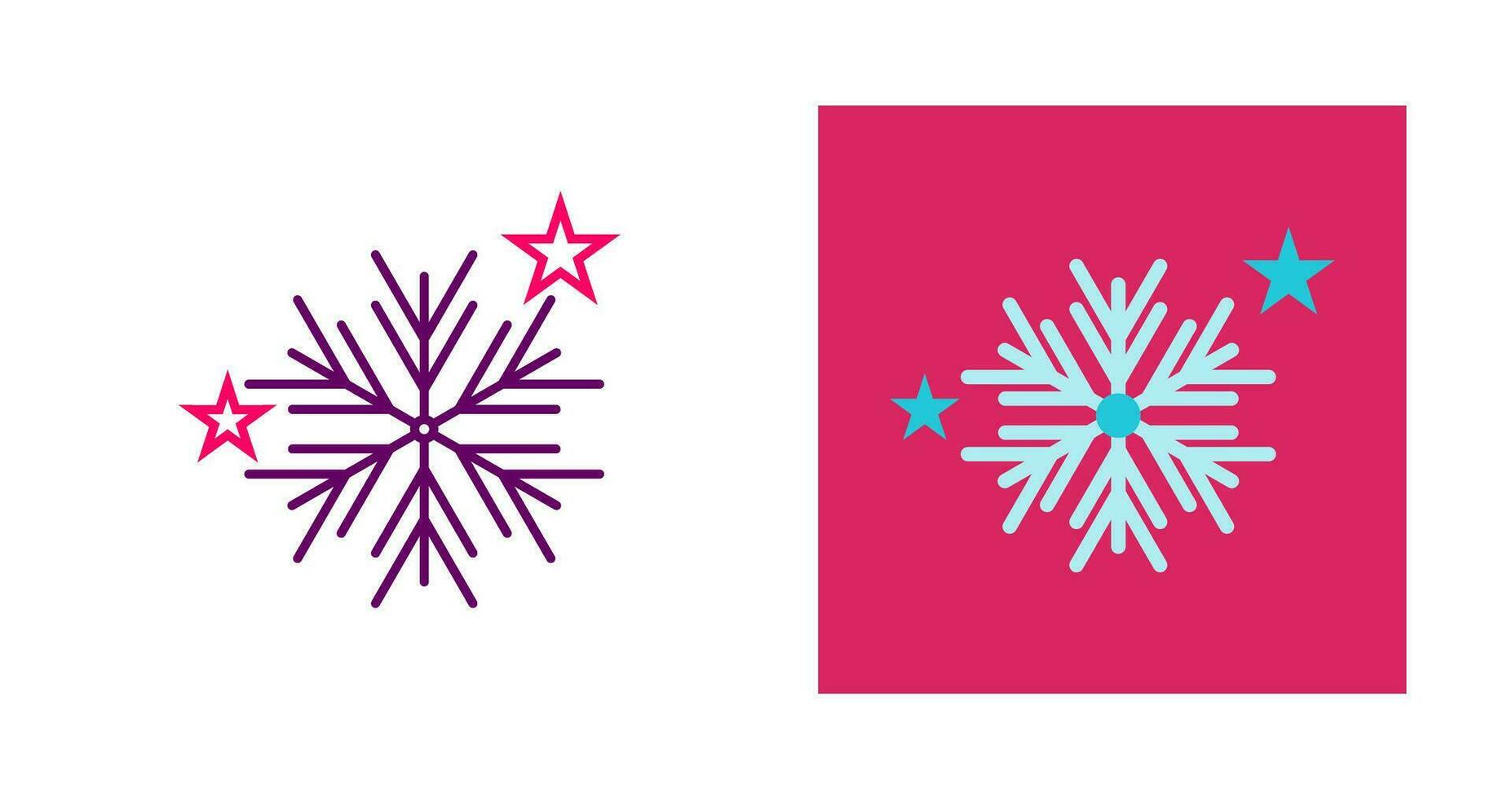 Snowflakes Vector Icon