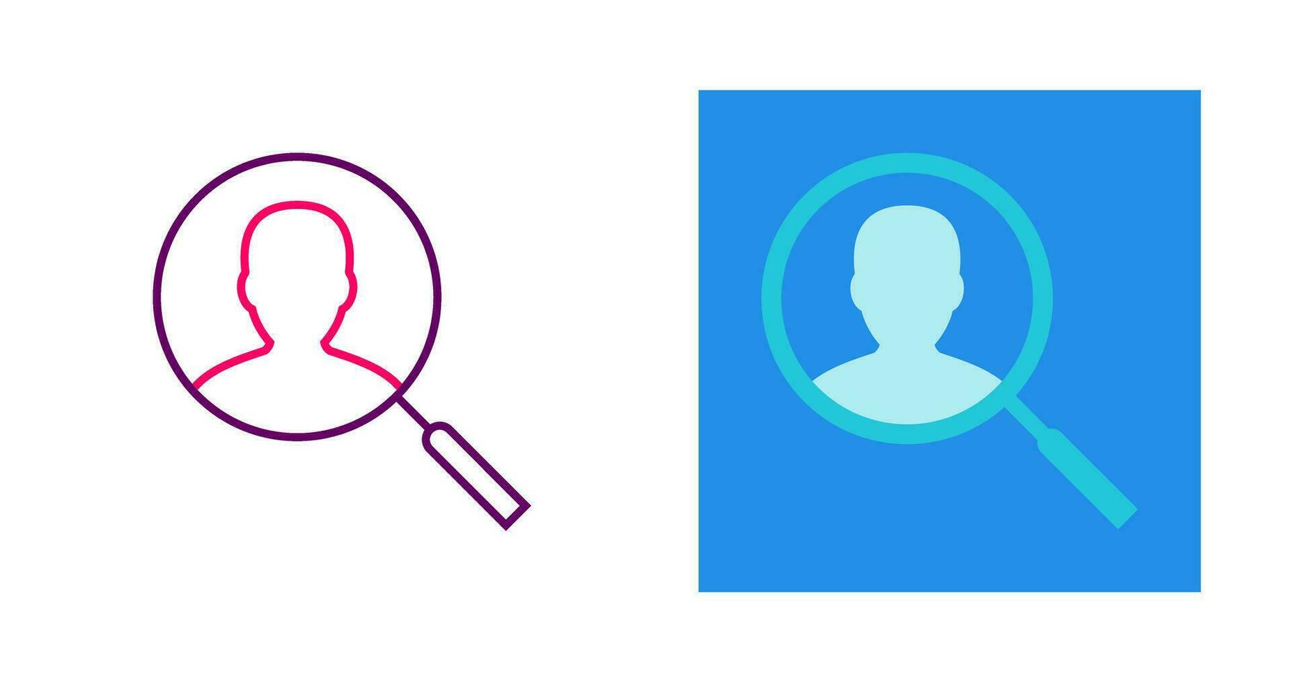 Find User Vector Icon