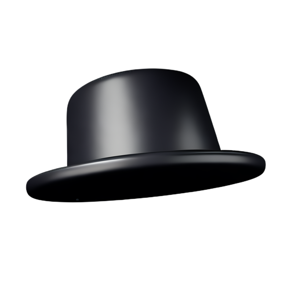 hat 3d rendering icon illustration png