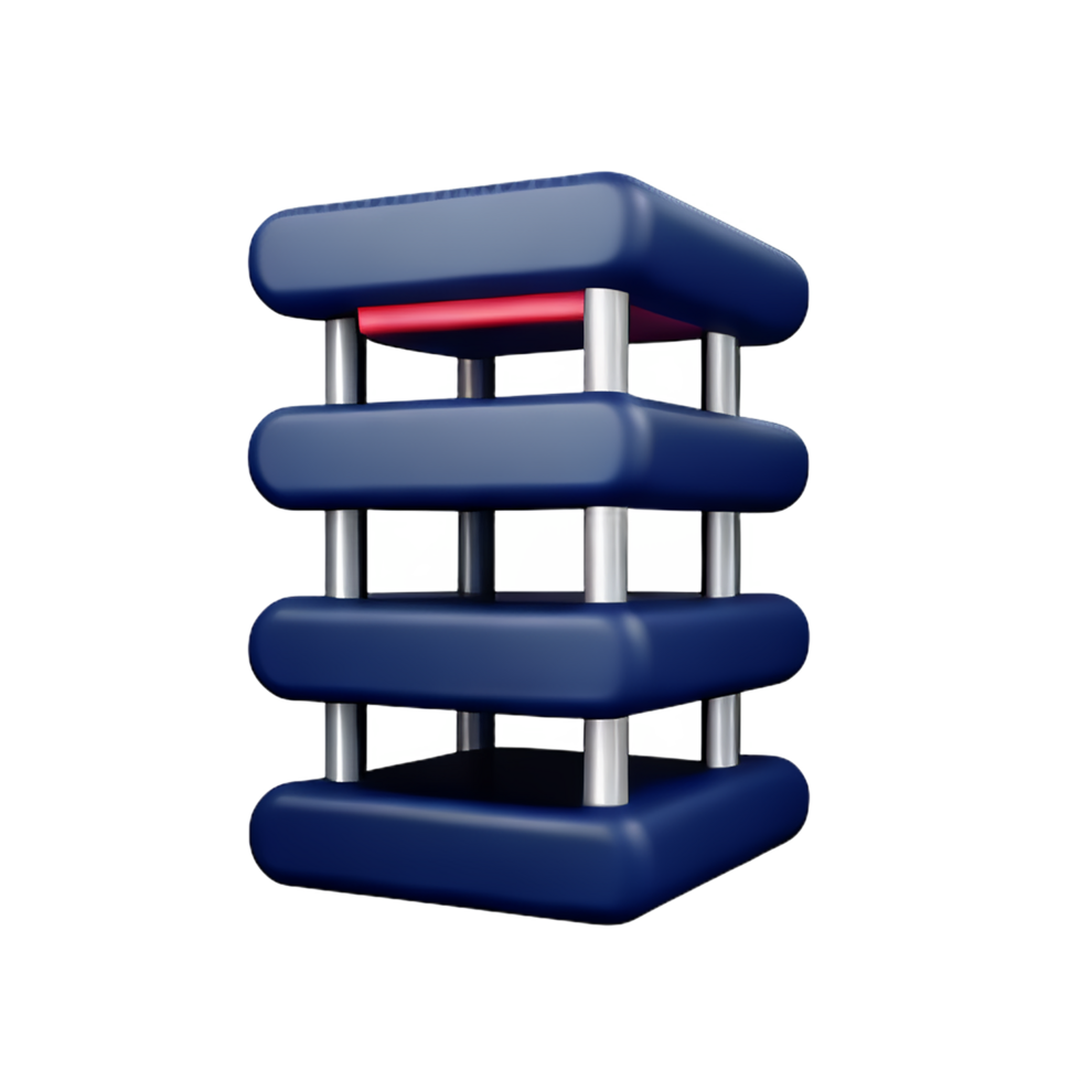 server 3d rendering icon illustration png