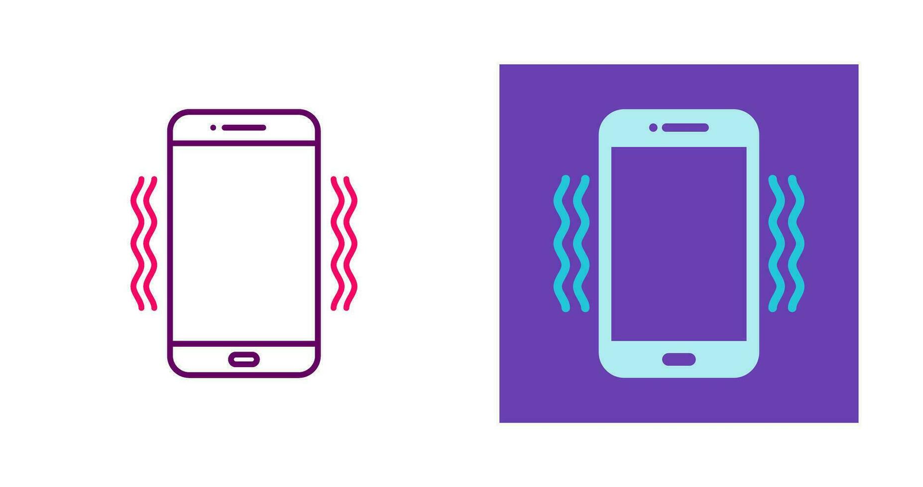 Vibration Vector Icon
