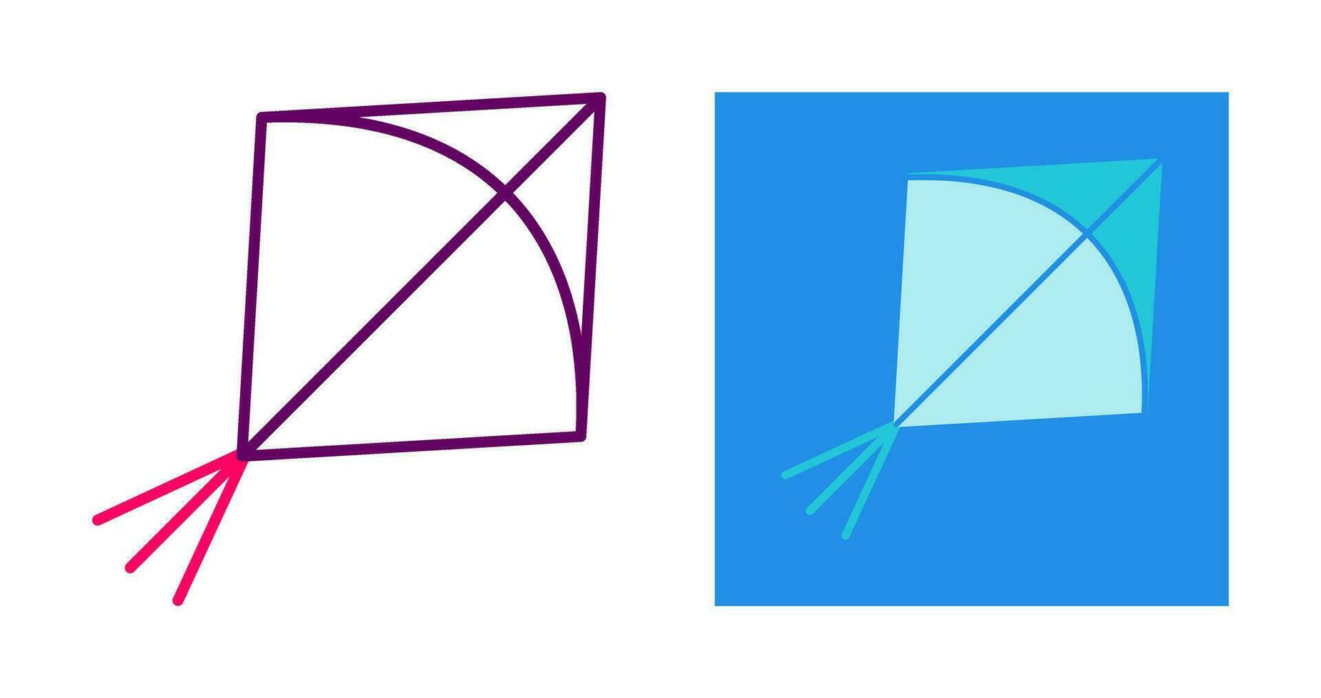 Kite Vector Icon
