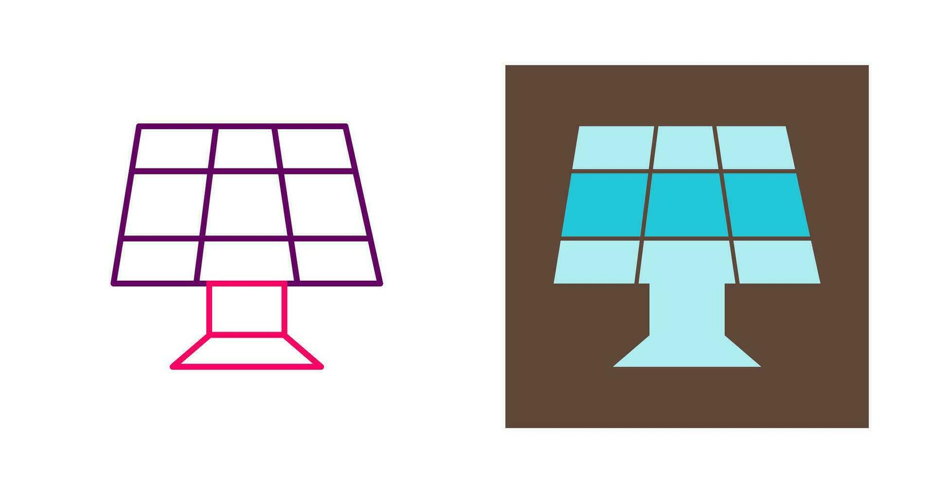 Solar Panel Vector Icon