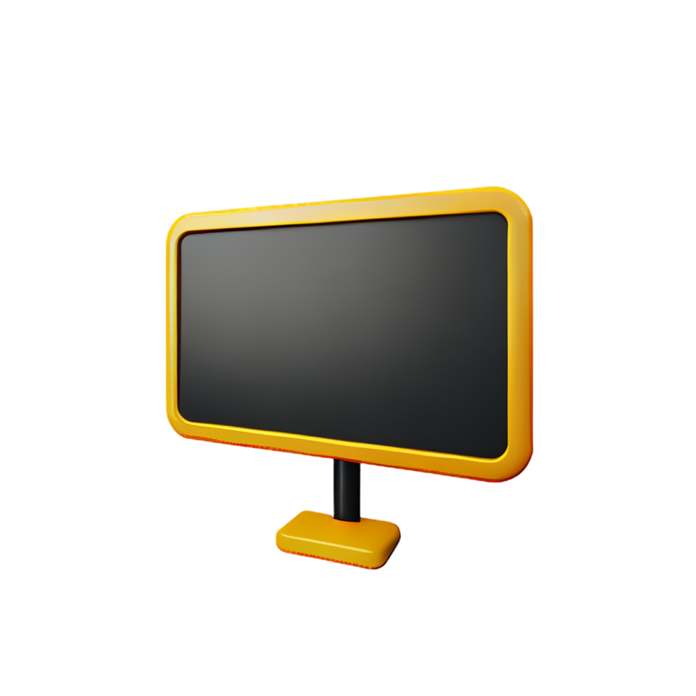 board 3d rendering icon illustration png