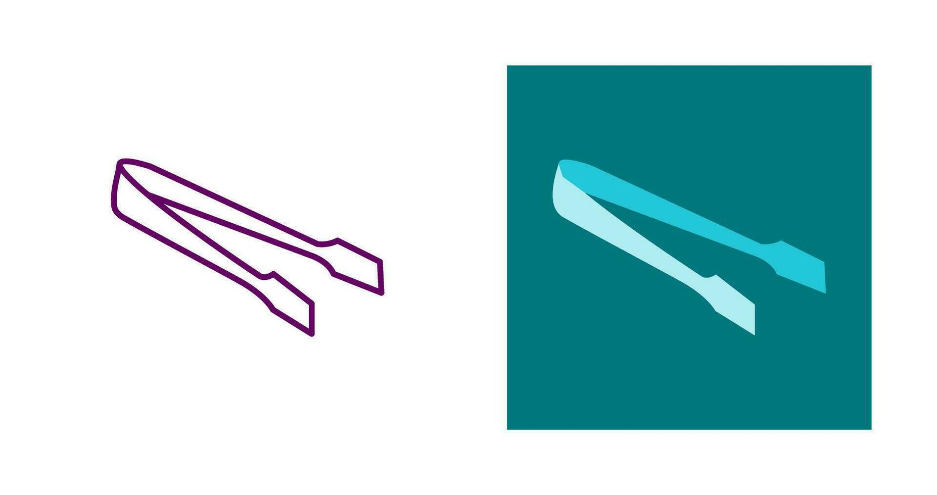 Tongs Vector Icon