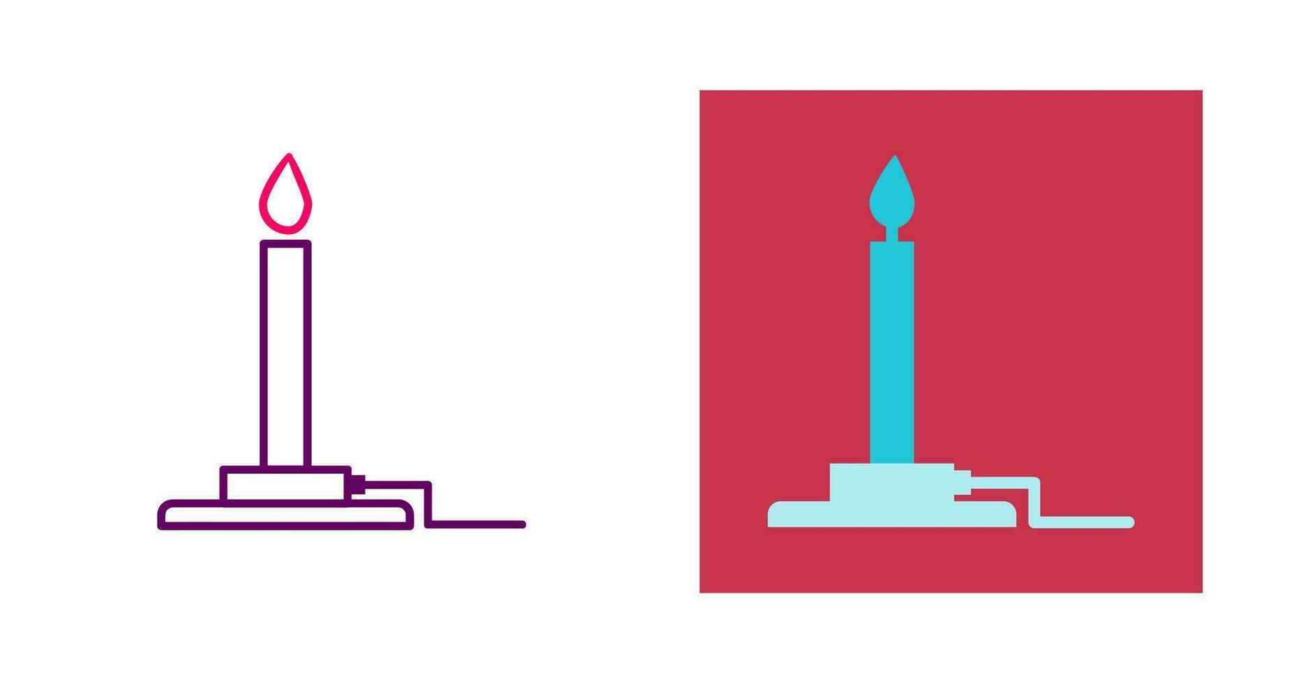 Bunsen Burner Vector Icon