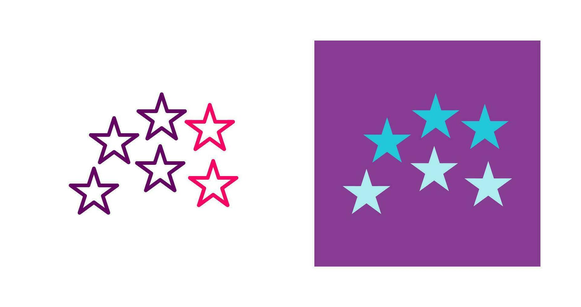 Stars Vector Icon