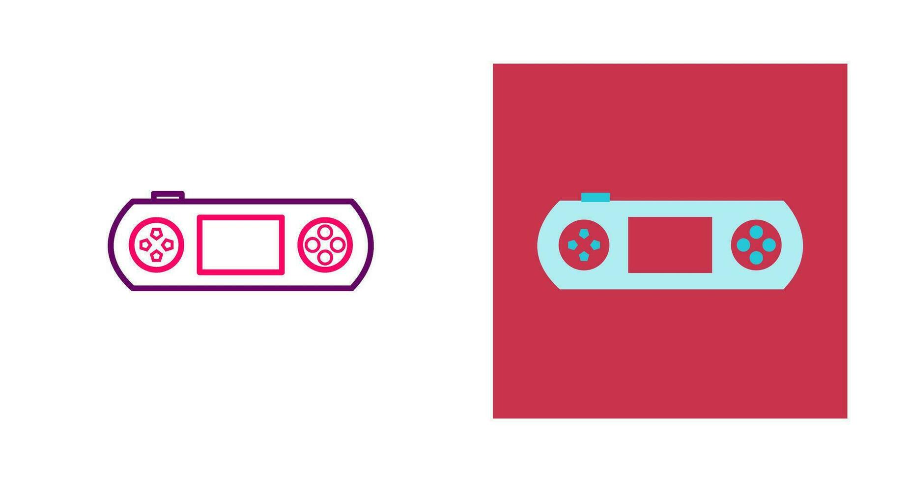 Gaming Console Vector Icon