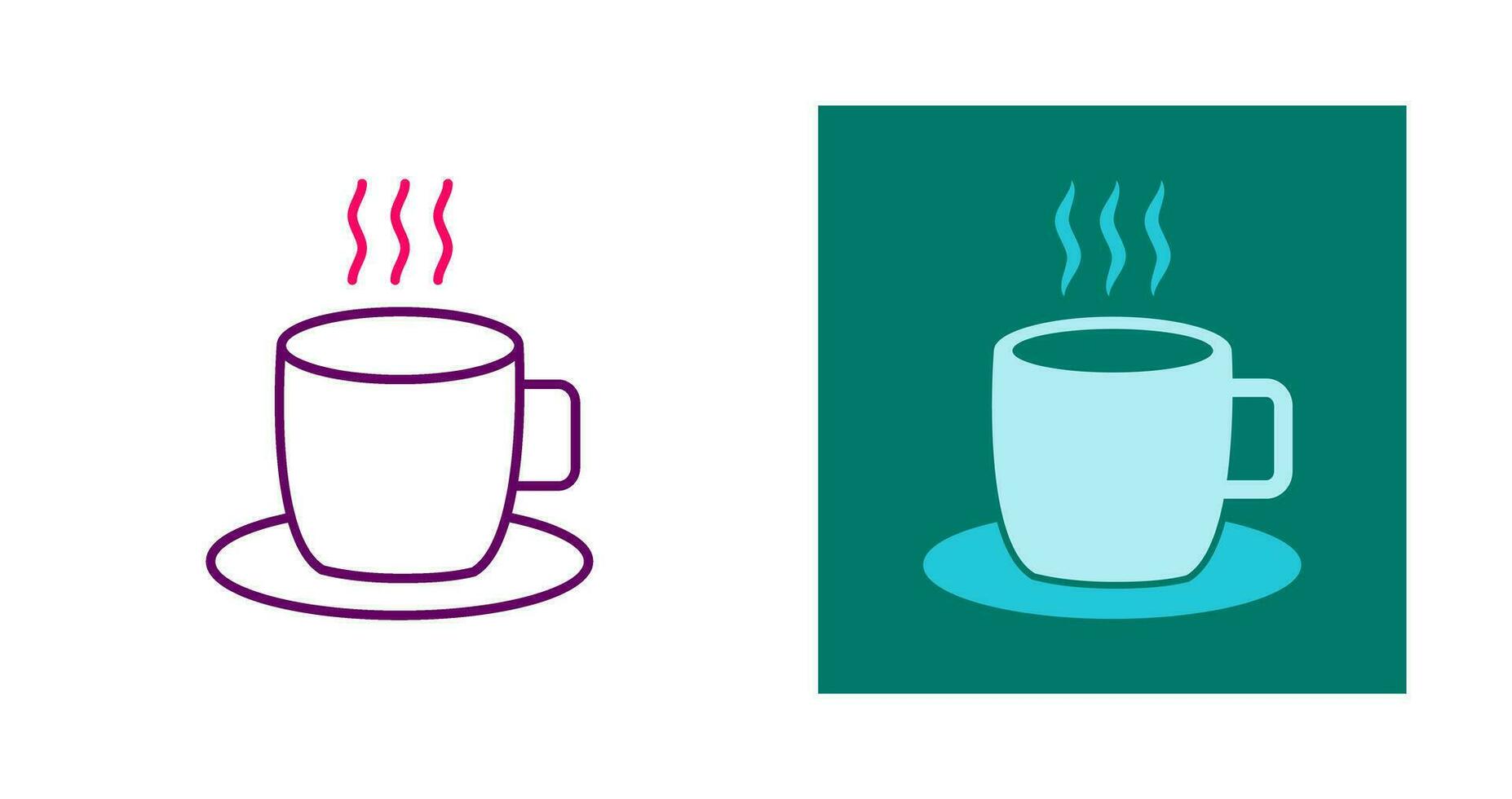 Hot Coffee Vector Icon