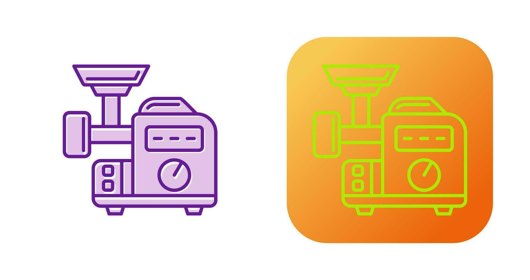 Meat Grinder Vector Icon