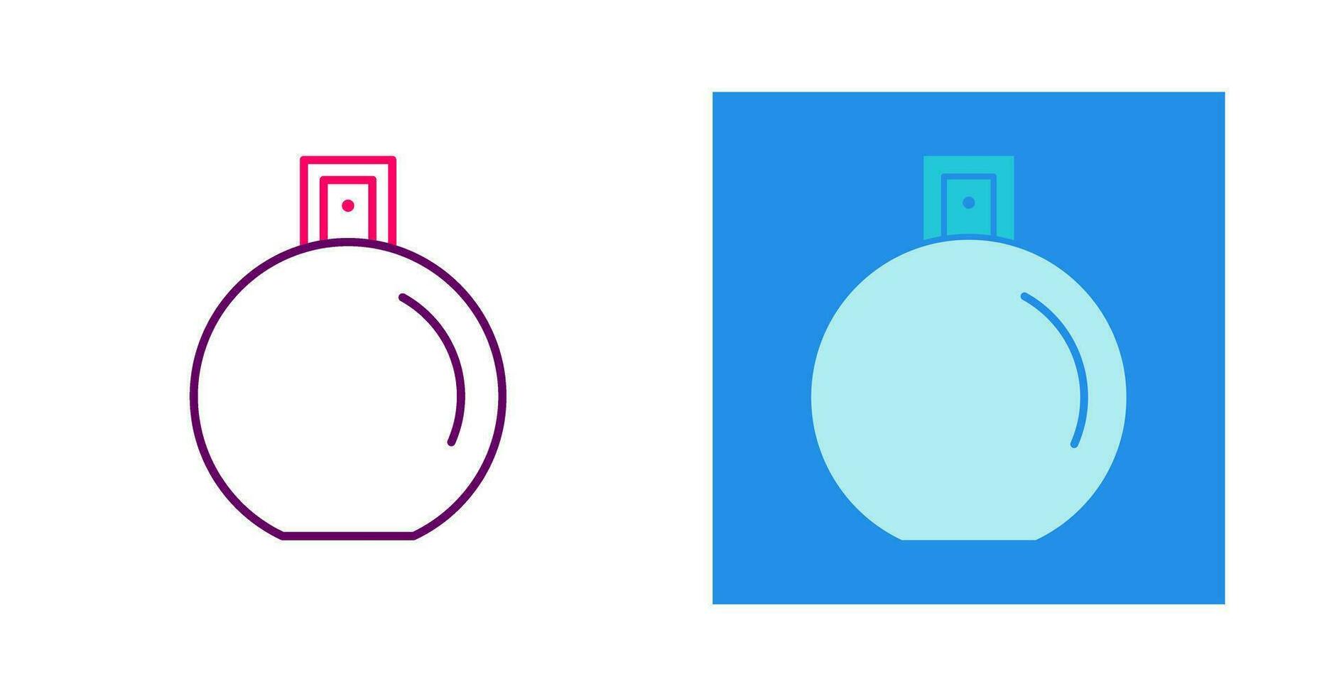 Perfume Bottle Vector Icon