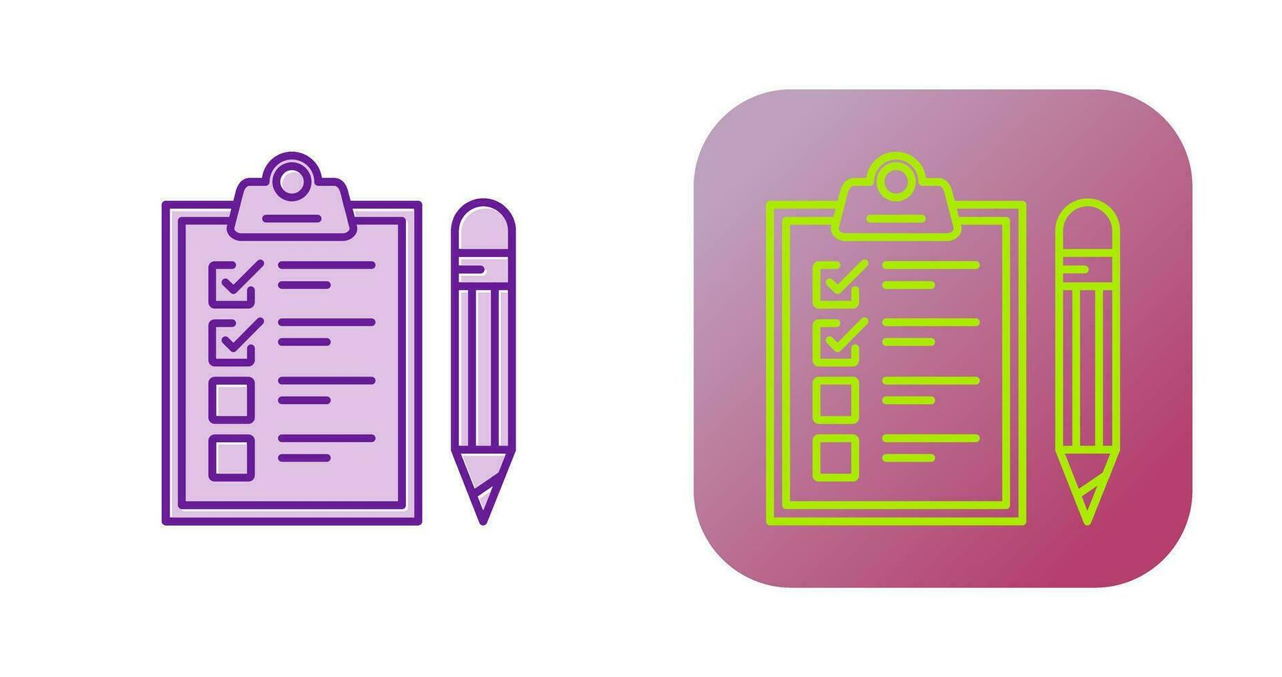 Exam Vector Icon