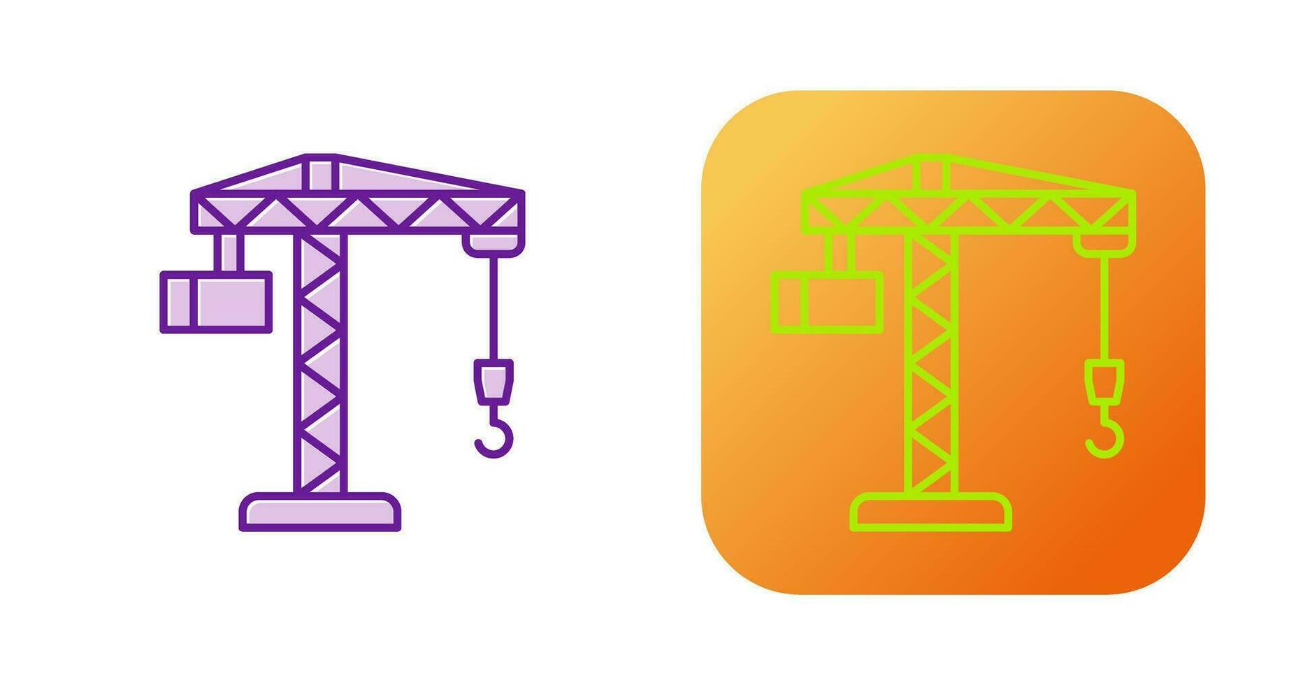 Crane Vector Icon