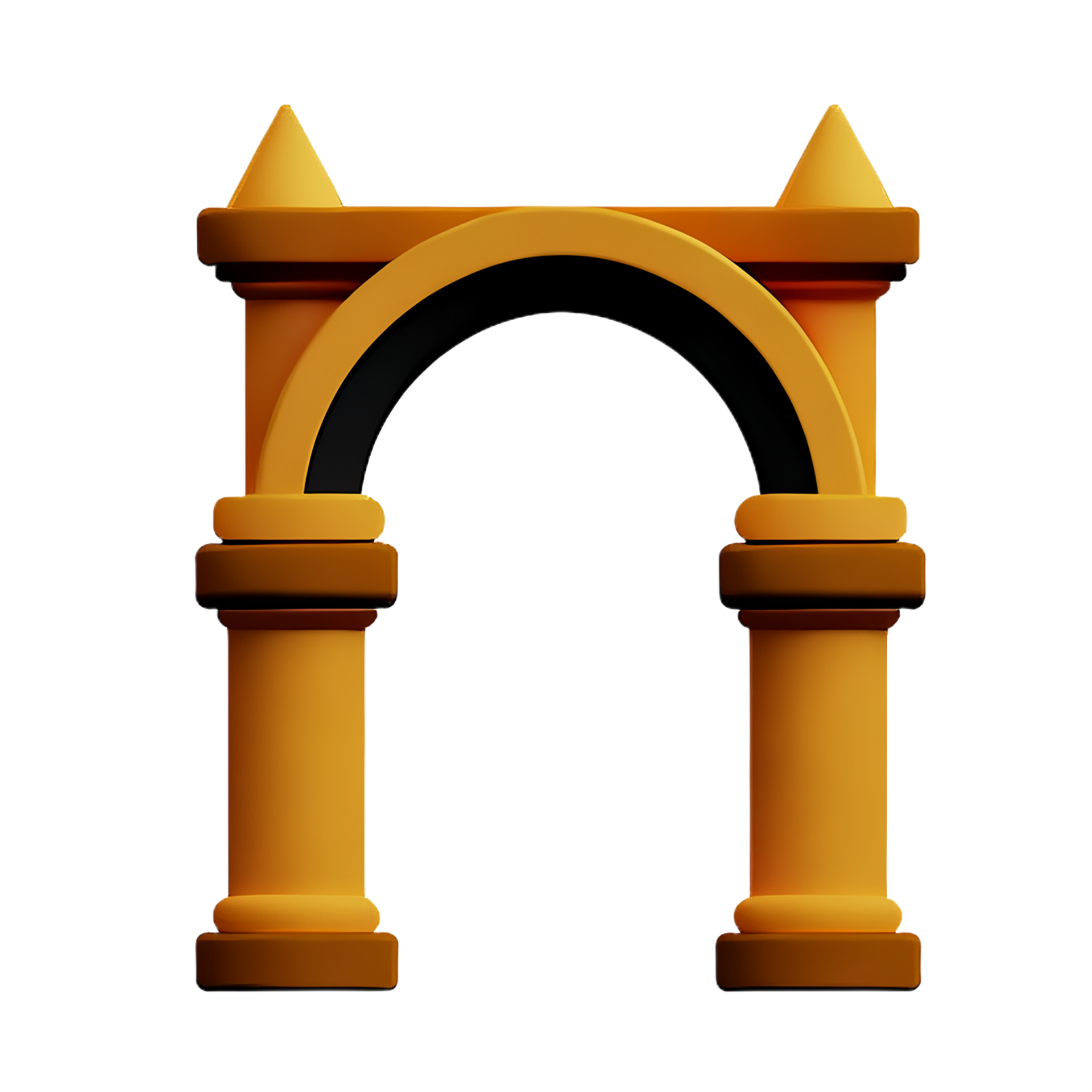 Arch 3d Rendering Icon Illustration 28608853 PNG arch-ikiltal