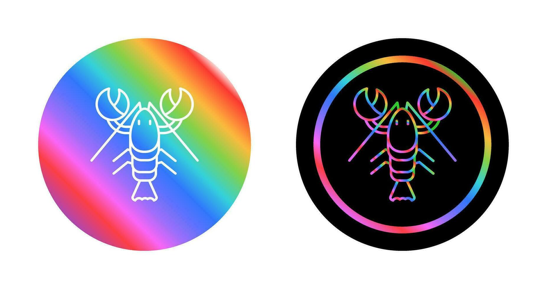 Lobster Vector Icon