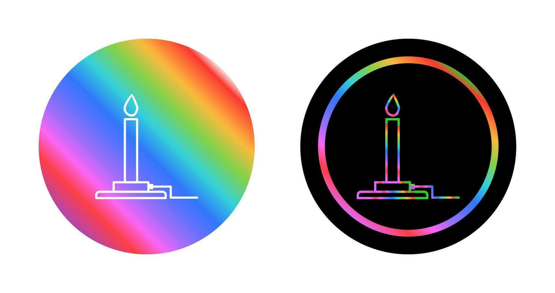 Bunsen Burner Vector Icon