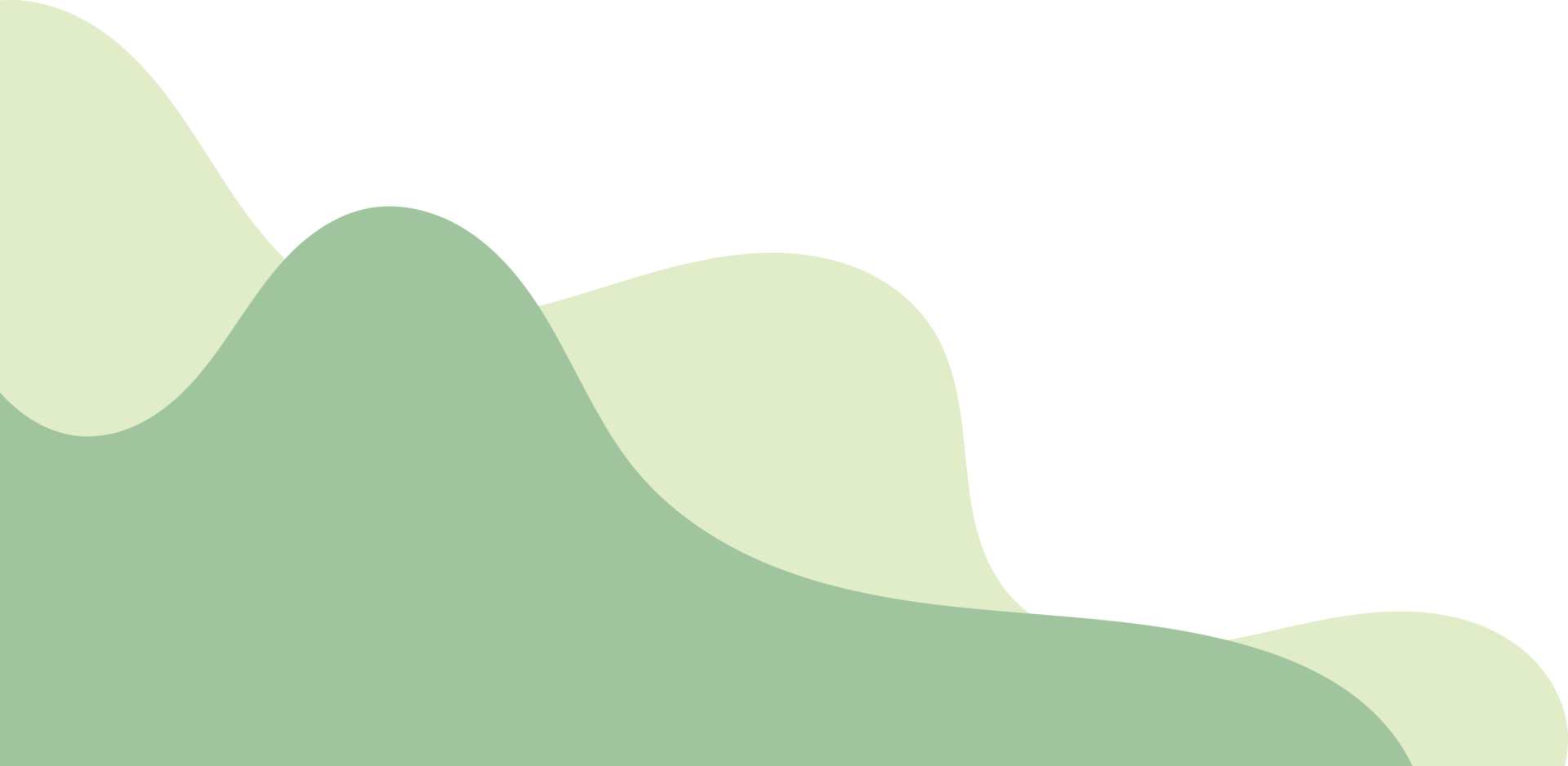 sage wavy corner. fluid corner illustration suitable for background, layout, banner. png